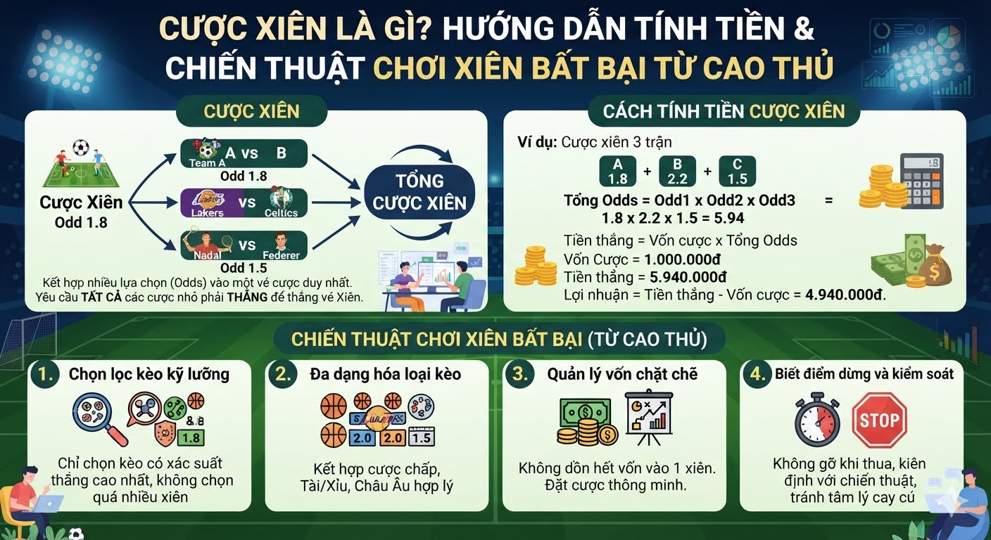 cược xiên là gì
